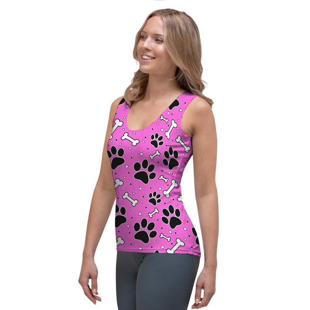 Pink Paw Women's Tank Top-grizzshop