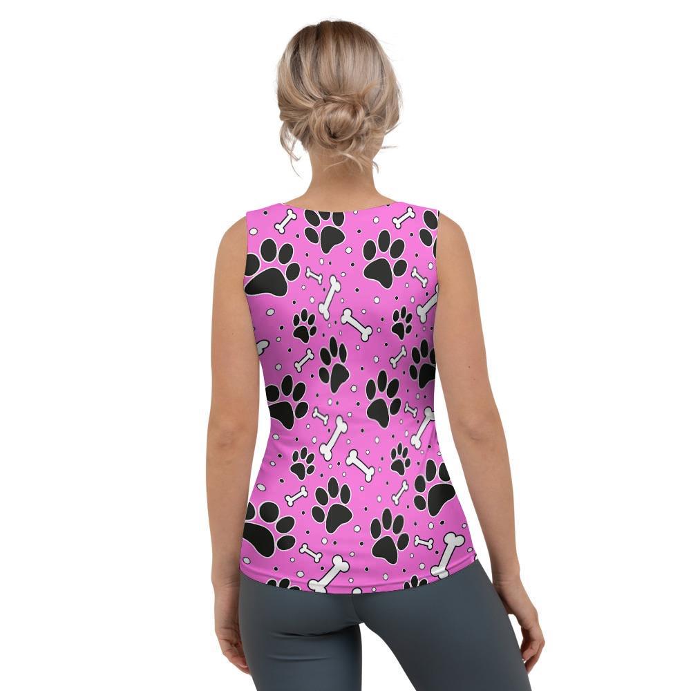 Pink Paw Women's Tank Top-grizzshop