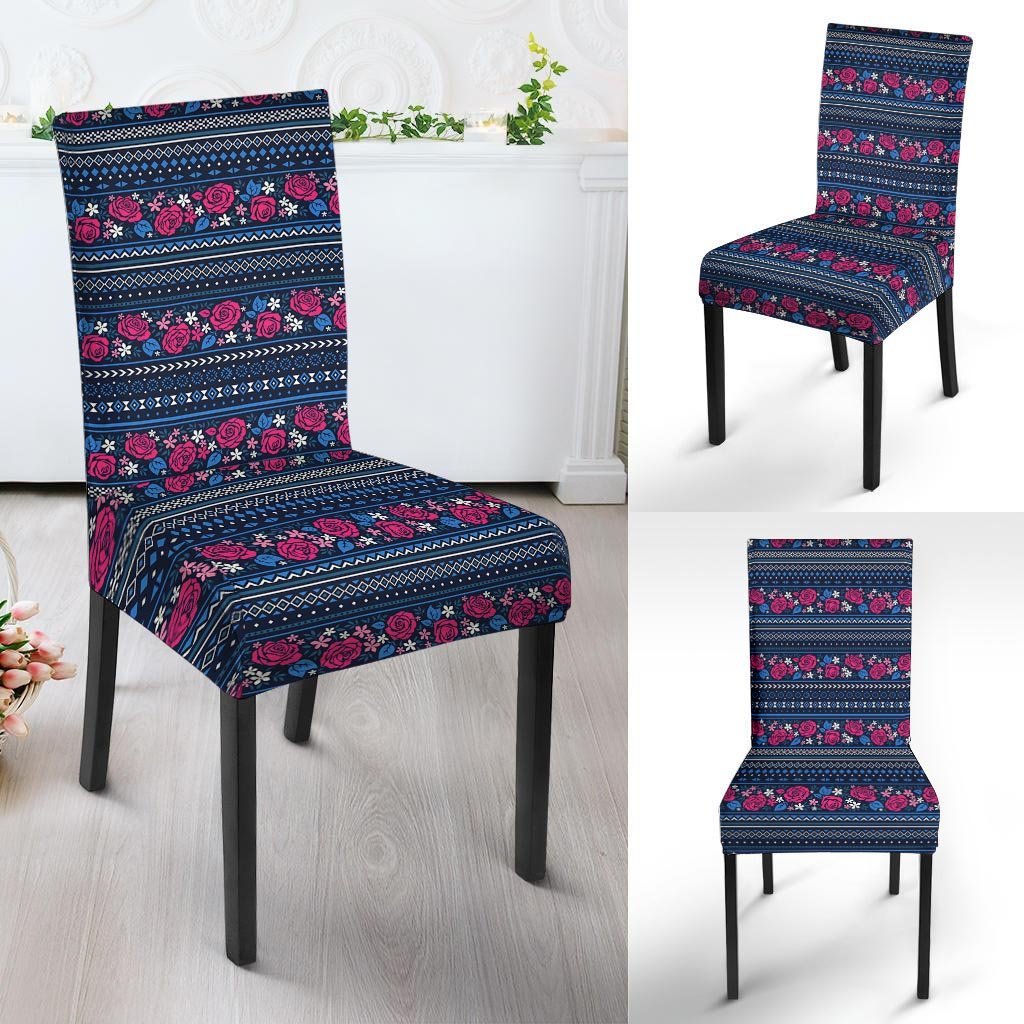 Pink Rose Tribal Aztec Chair Cover-grizzshop