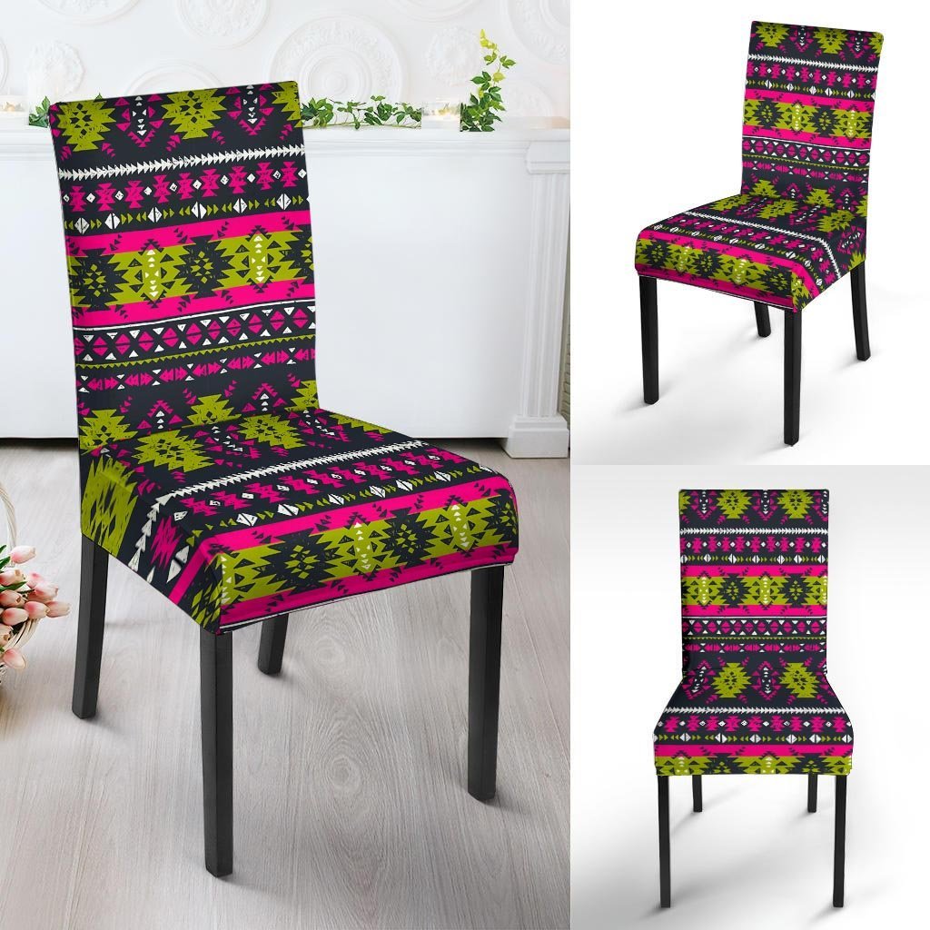 Pink Tribal Aztec Grunge Chair Cover-grizzshop