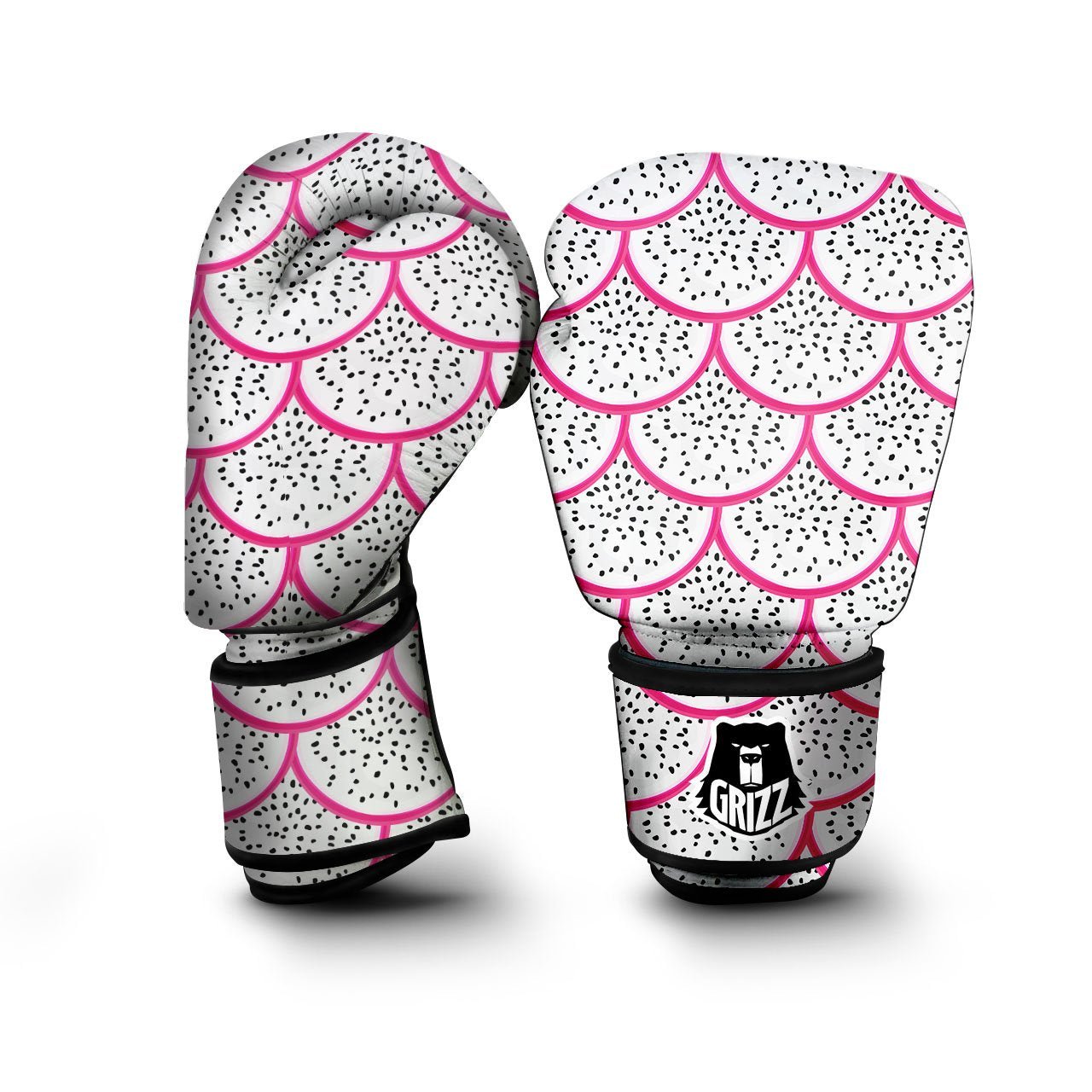Pitaya Pattern Print Boxing Gloves-grizzshop