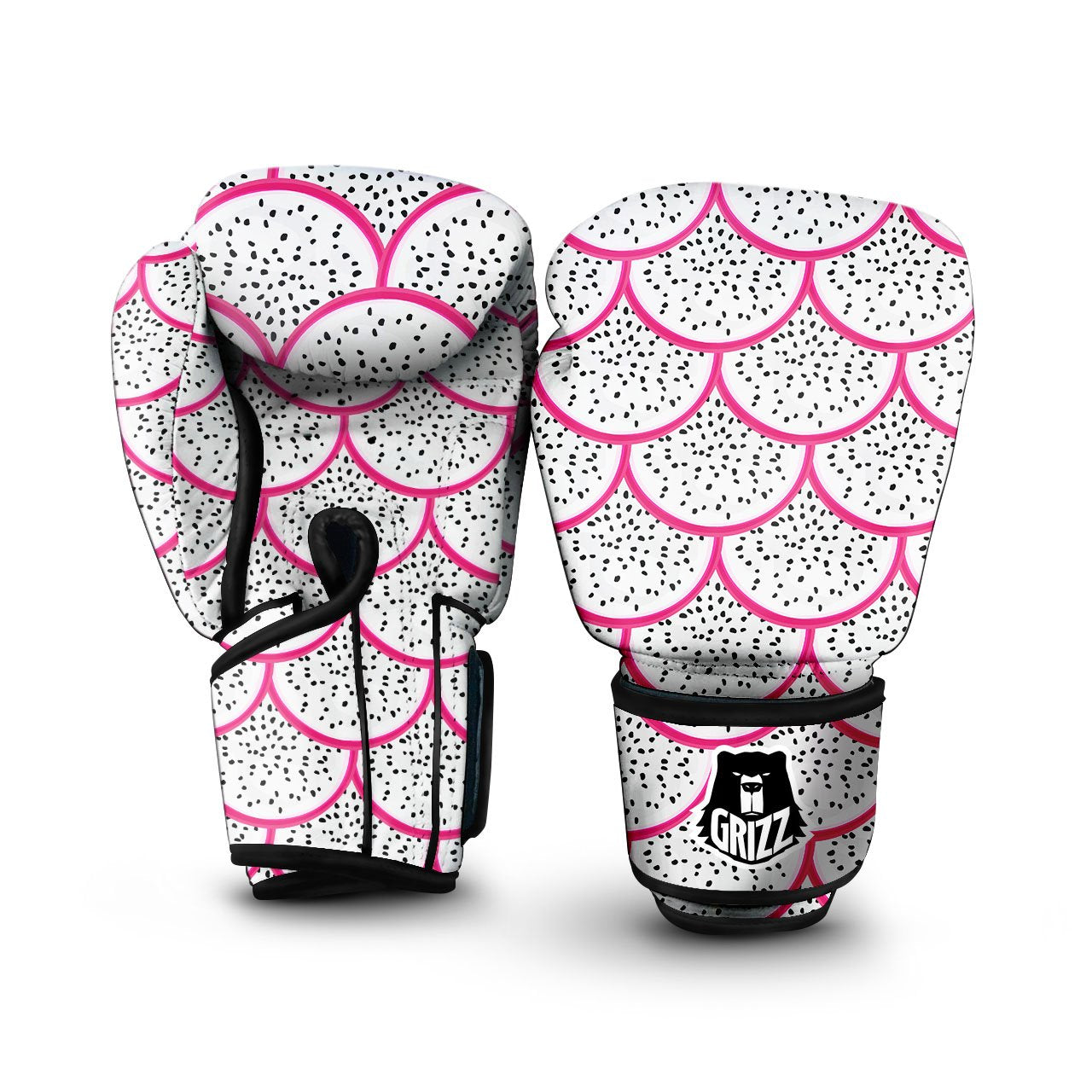Pitaya Pattern Print Boxing Gloves-grizzshop