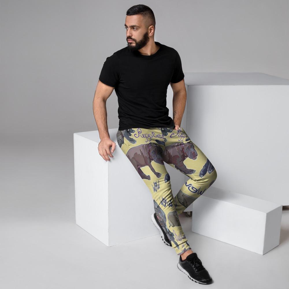 Pitbull Puppy Men's Joggers-grizzshop