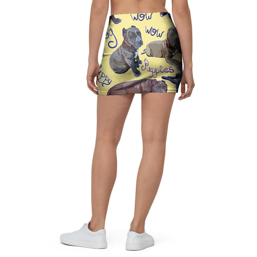 Pitbull Puppy Mini Skirt-grizzshop