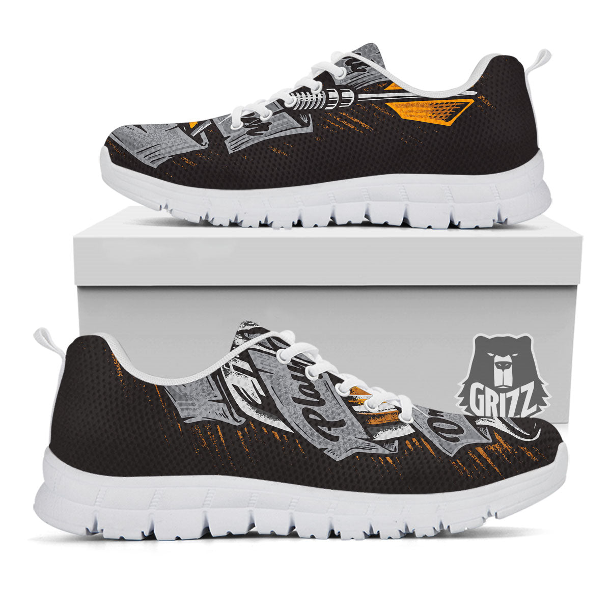 Play Dart Drink Beer Print White Sneaker-grizzshop