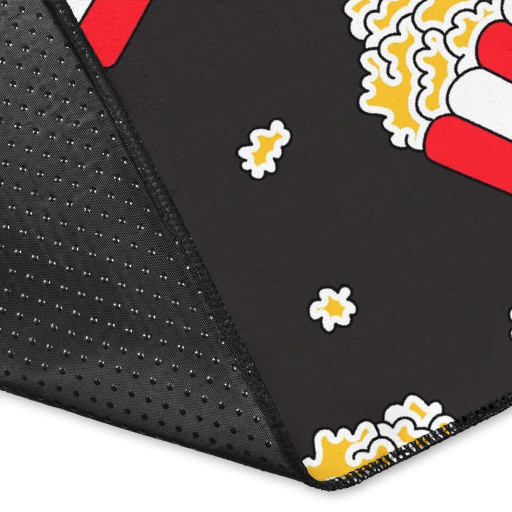 Popcorn Print Pattern Floor Mat-grizzshop