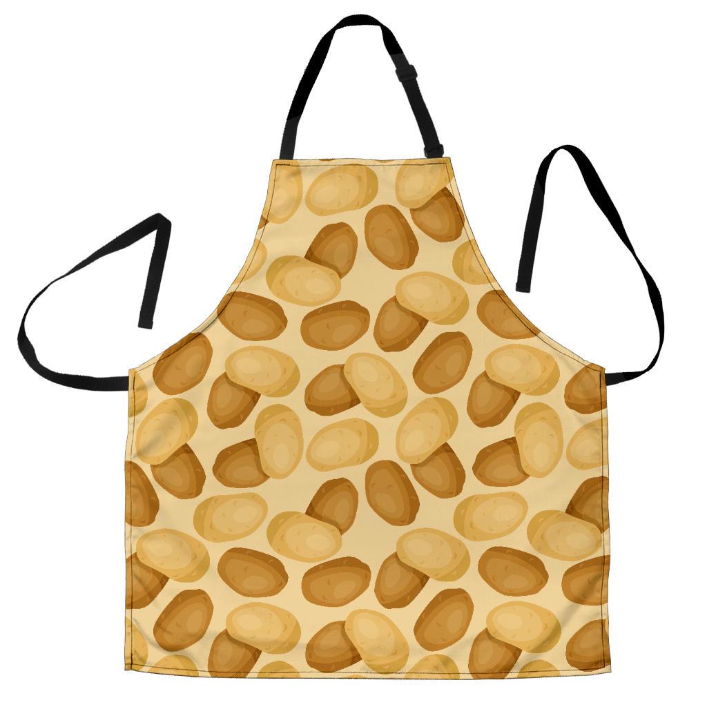 Potato Pattern Print Women's Apron-grizzshop