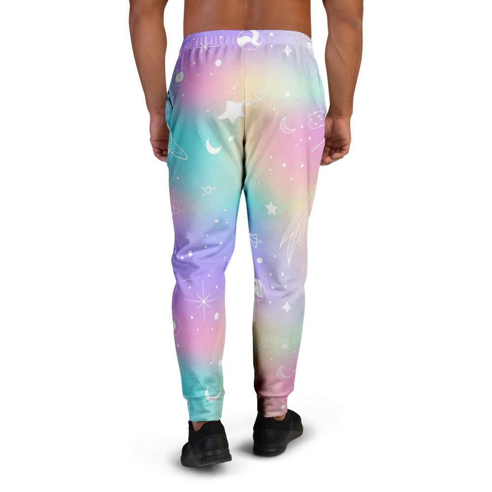 Print Holographic Men's Joggers-grizzshop
