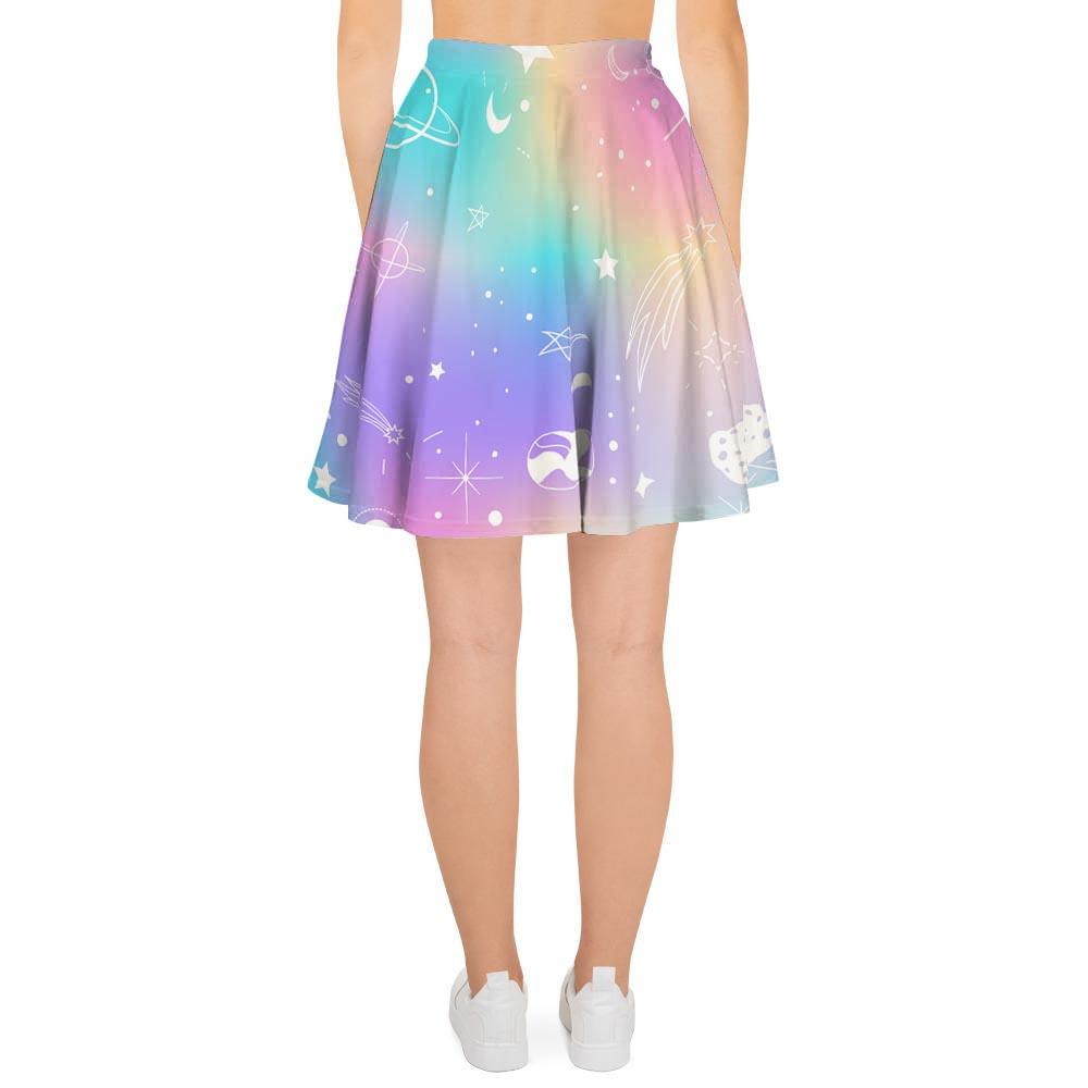 Print Holographic Women's Skirt-grizzshop