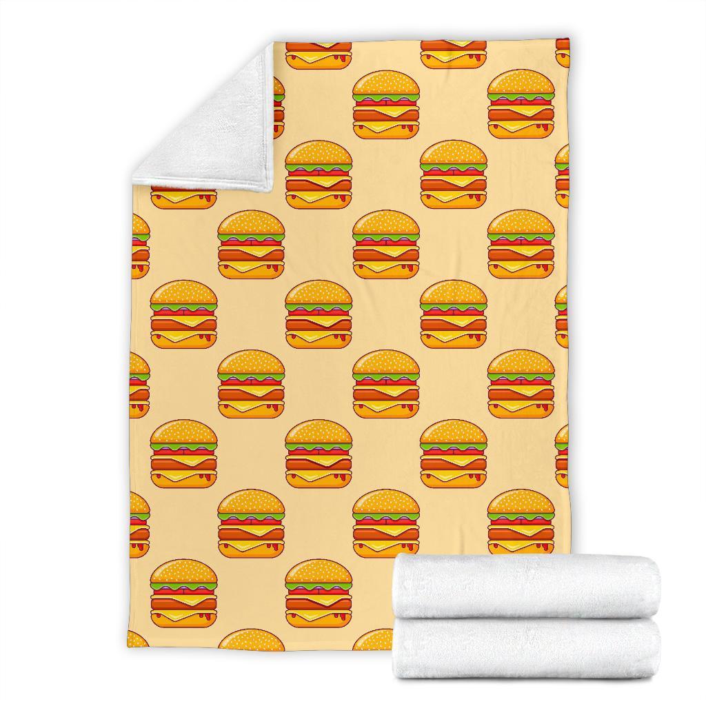 Print Pattern Hamburger Blanket-grizzshop