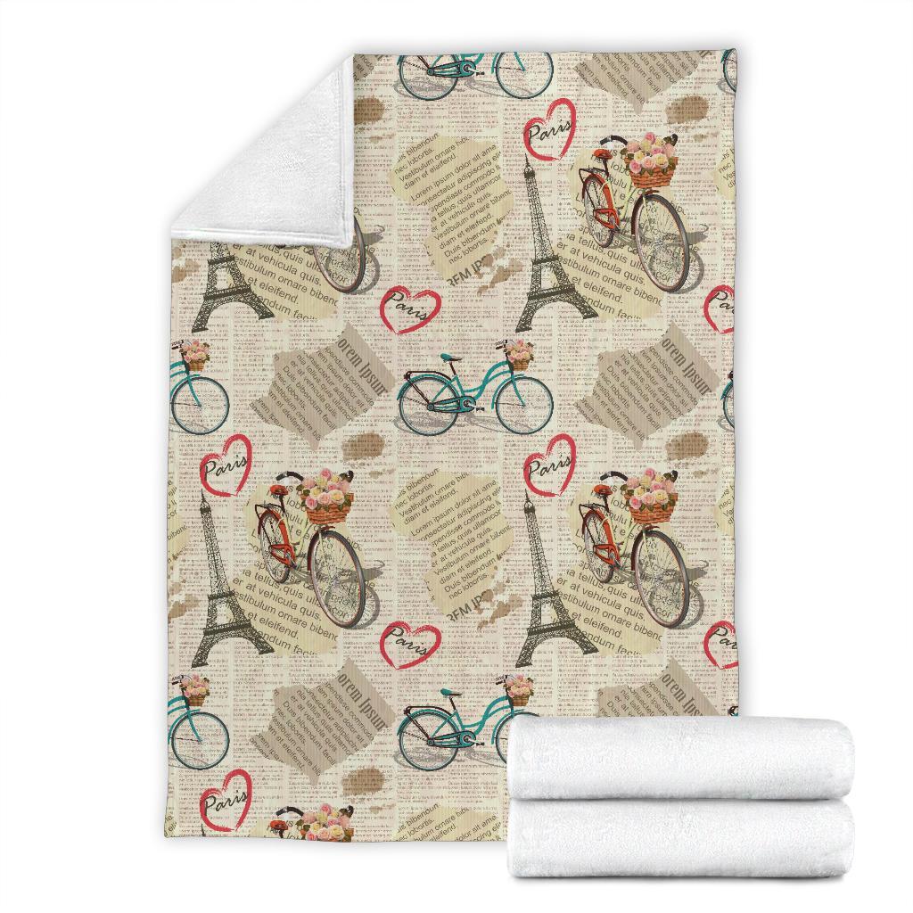 Print Pattern Newspaper Blanket-grizzshop