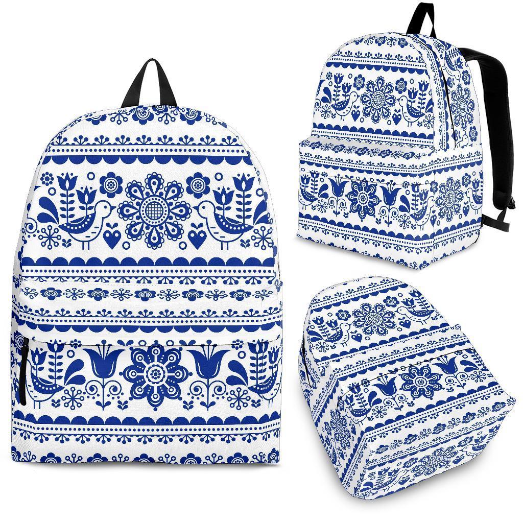 Print Pattern Swedish Backpack-grizzshop