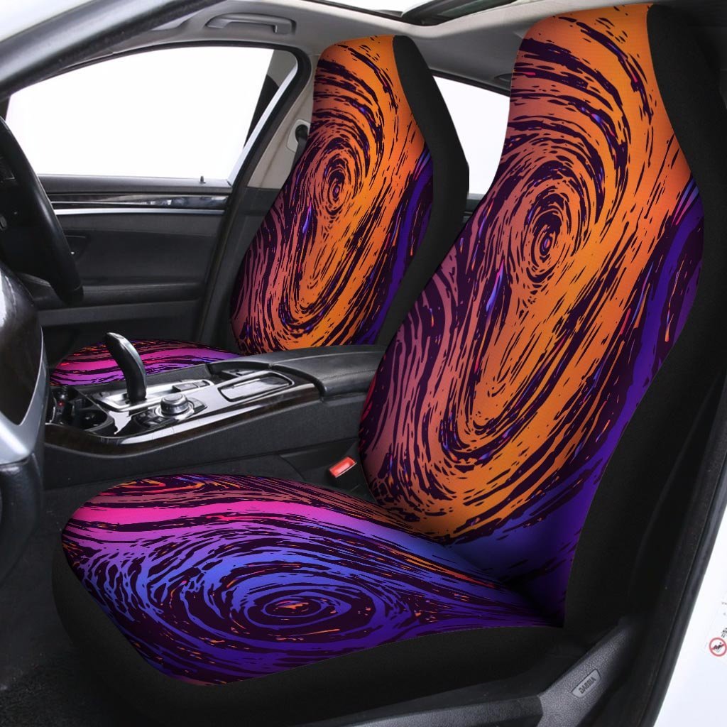 Psychedelic Abstract Car Seat Covers-grizzshop