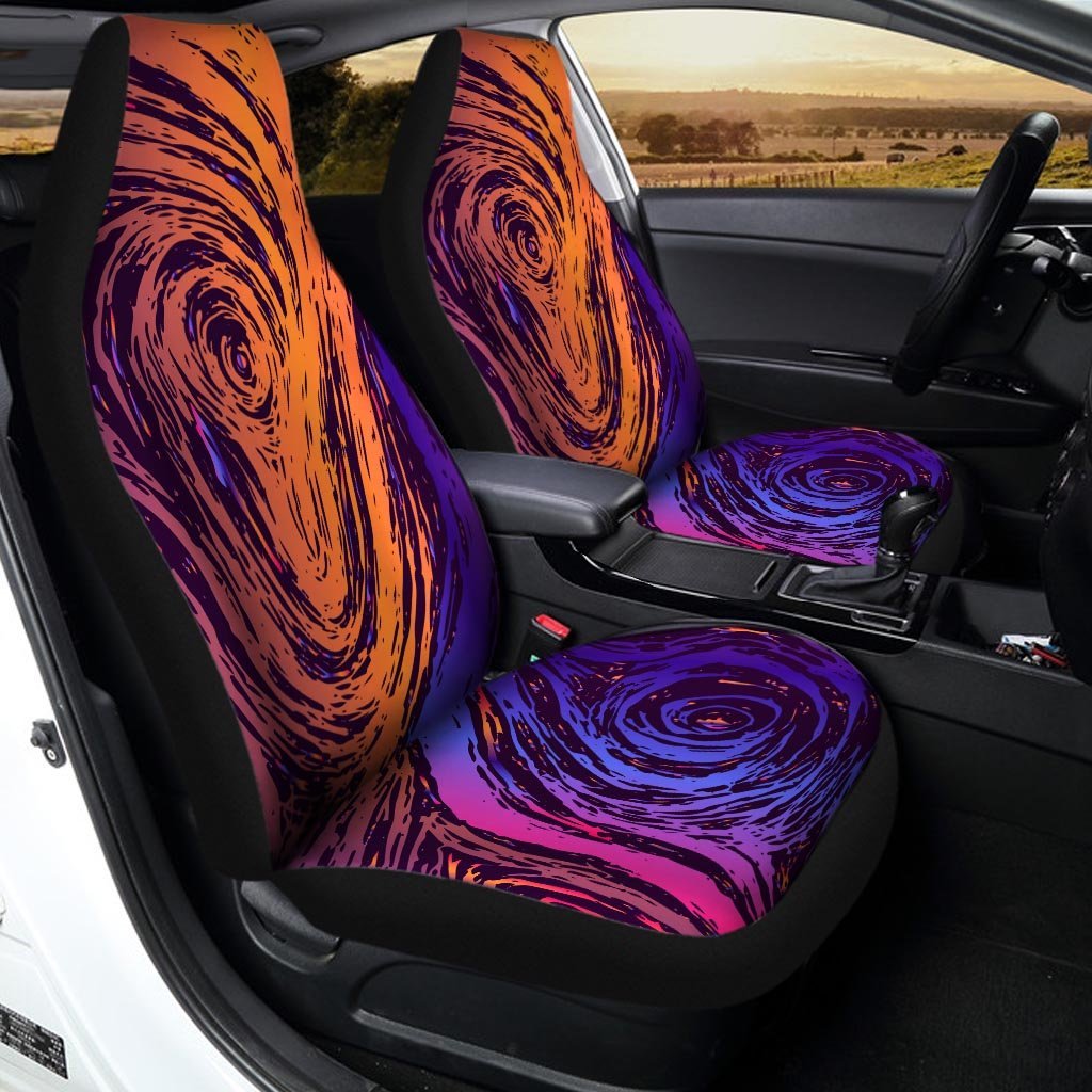 Psychedelic Abstract Car Seat Covers-grizzshop
