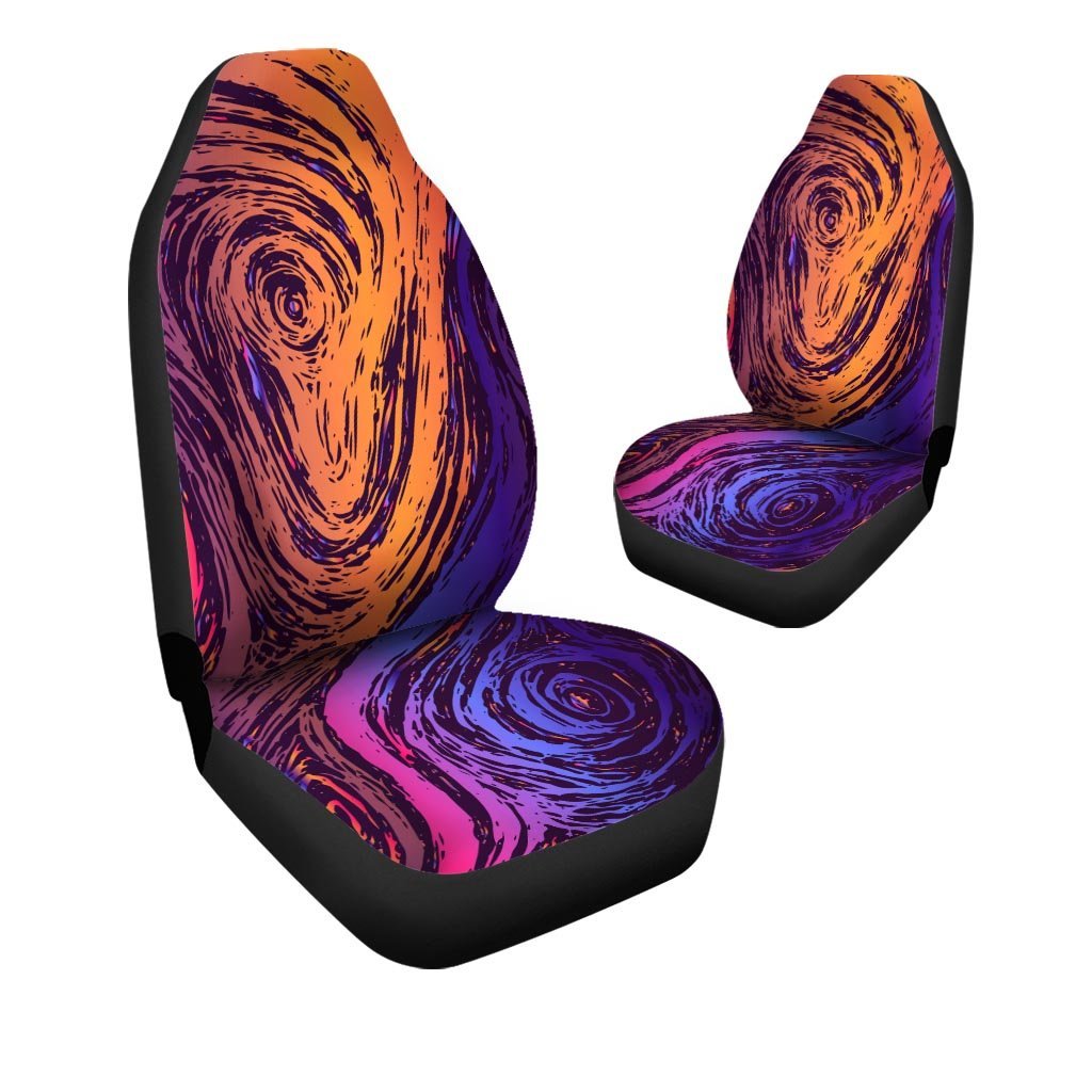 Psychedelic Abstract Car Seat Covers-grizzshop