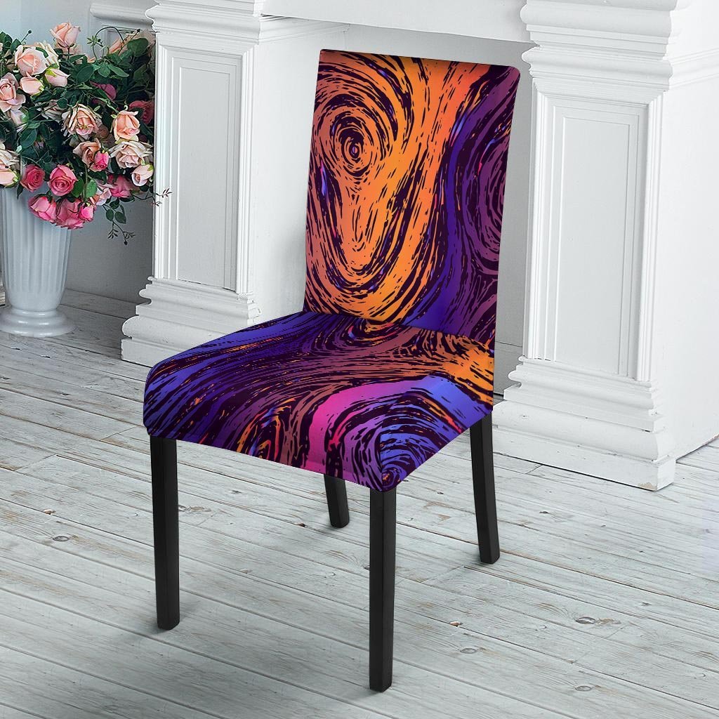 Psychedelic Abstract Chair Cover-grizzshop