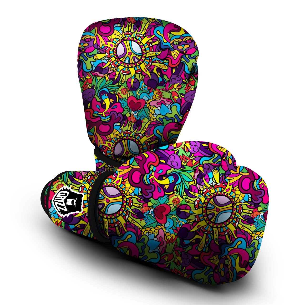 Psychedelic Boxing Gloves-grizzshop