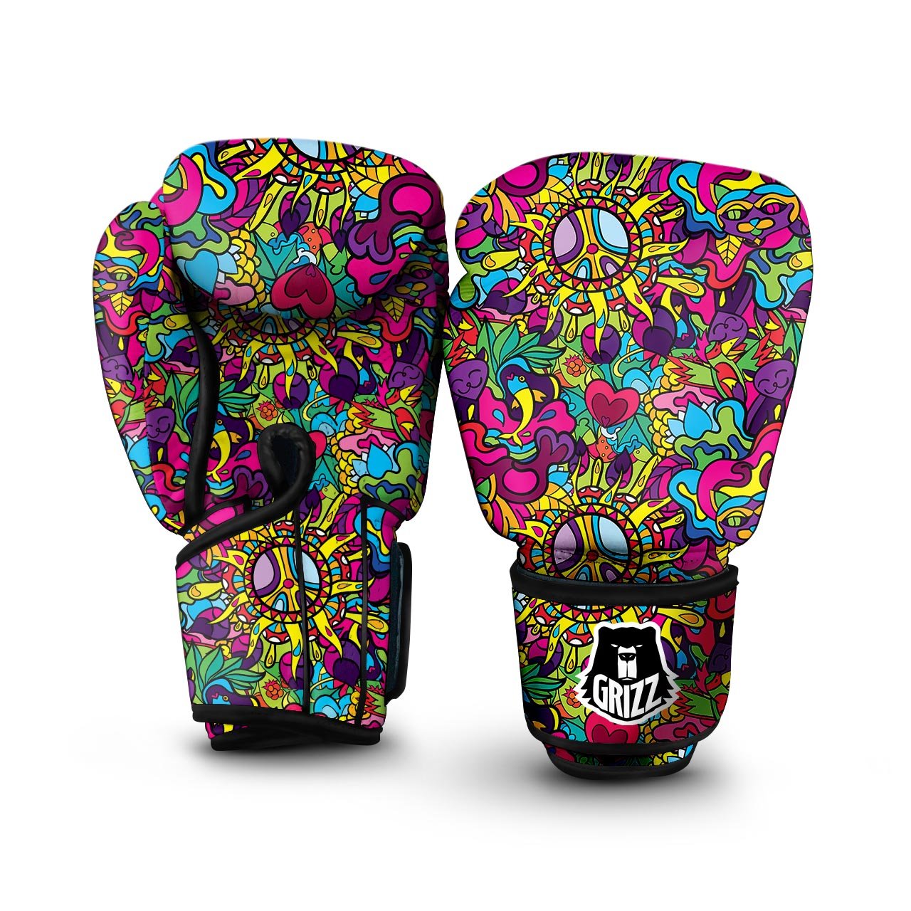 Psychedelic Boxing Gloves-grizzshop