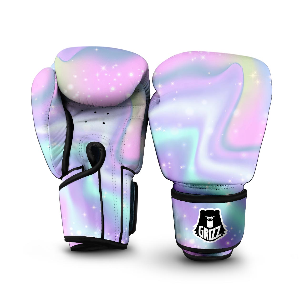 Psychedelic Holographic Boxing Gloves-grizzshop
