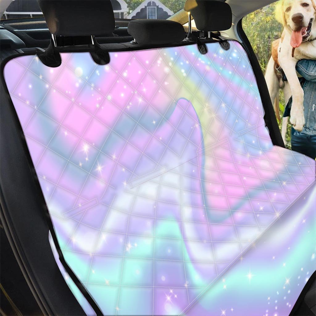 Psychedelic Holographic Pet Car Seat Cover-grizzshop