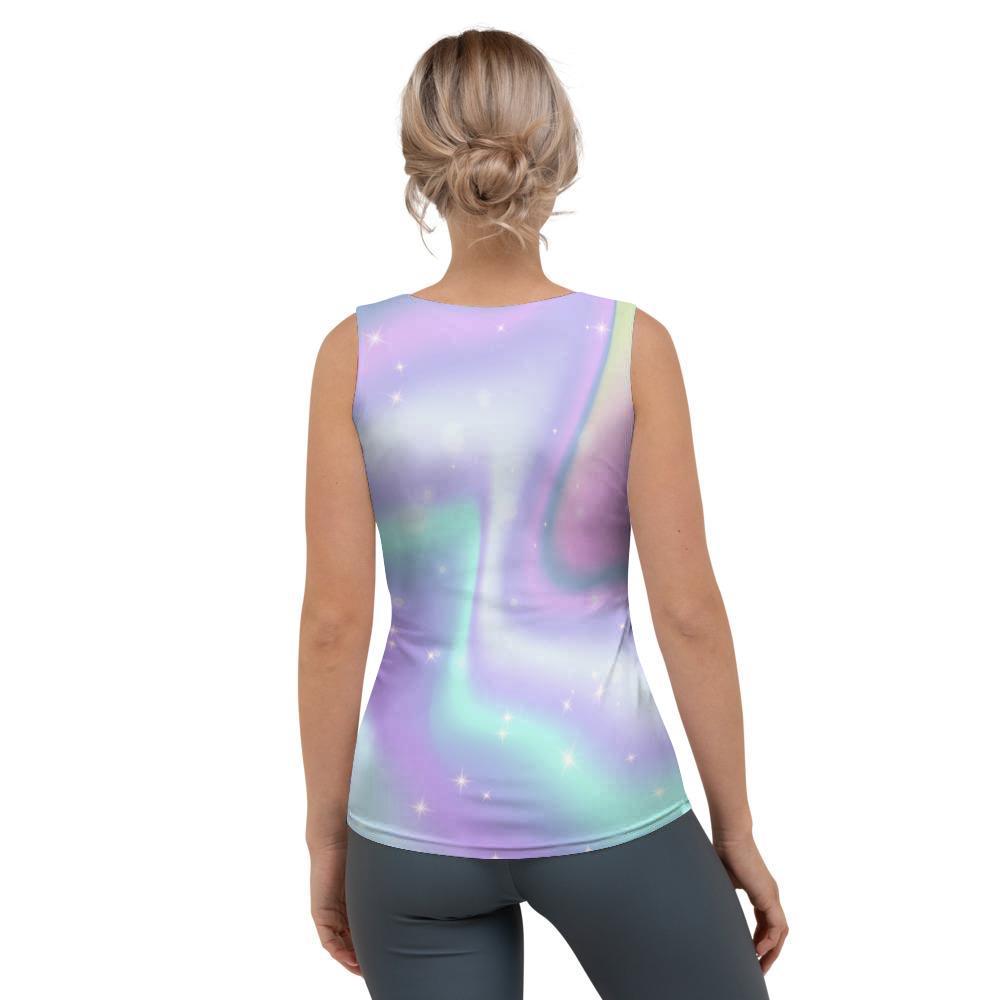 Psychedelic Holographic Women's Tank Top-grizzshop