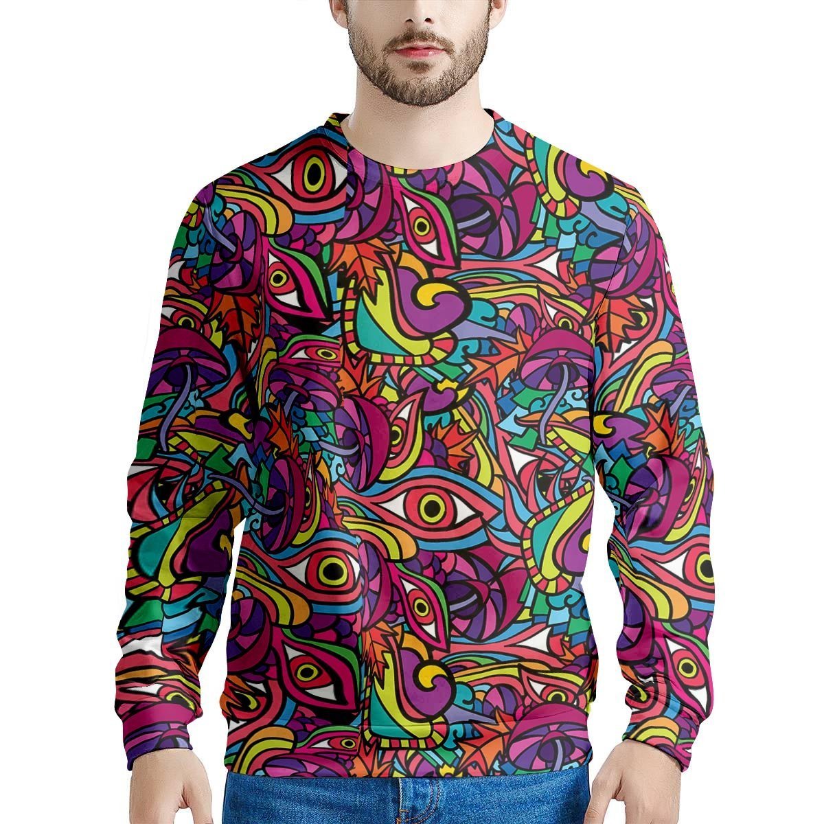 Psychedelic Men's Sweatshirt