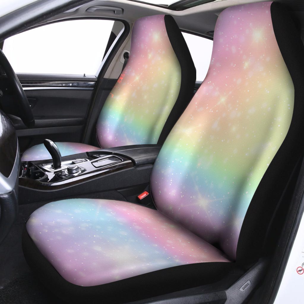 Psychedelic Trippy Holographic Car Seat Covers-grizzshop