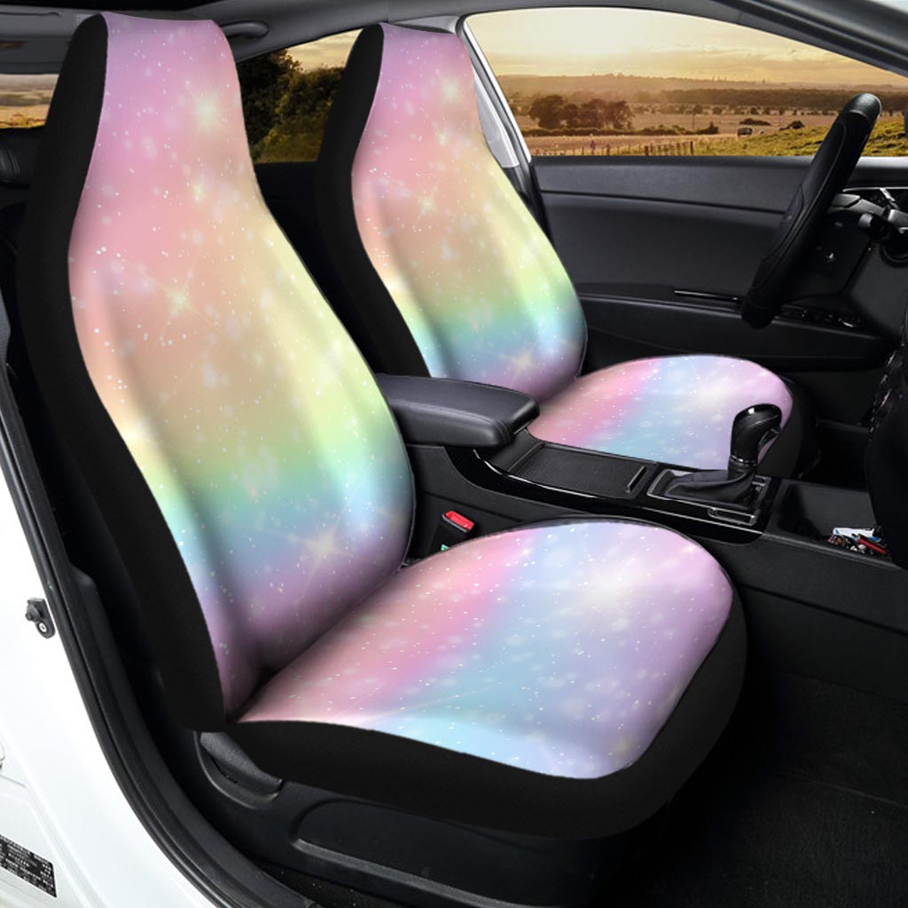 Psychedelic Trippy Holographic Car Seat Covers-grizzshop