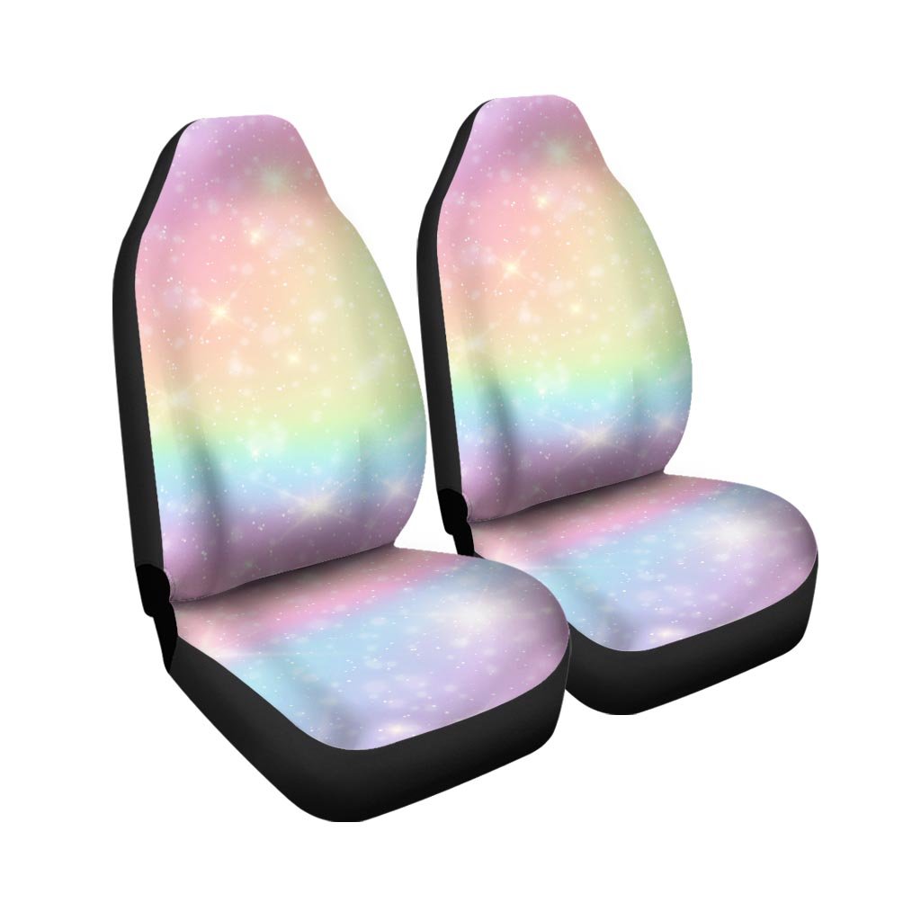 Psychedelic Trippy Holographic Car Seat Covers-grizzshop
