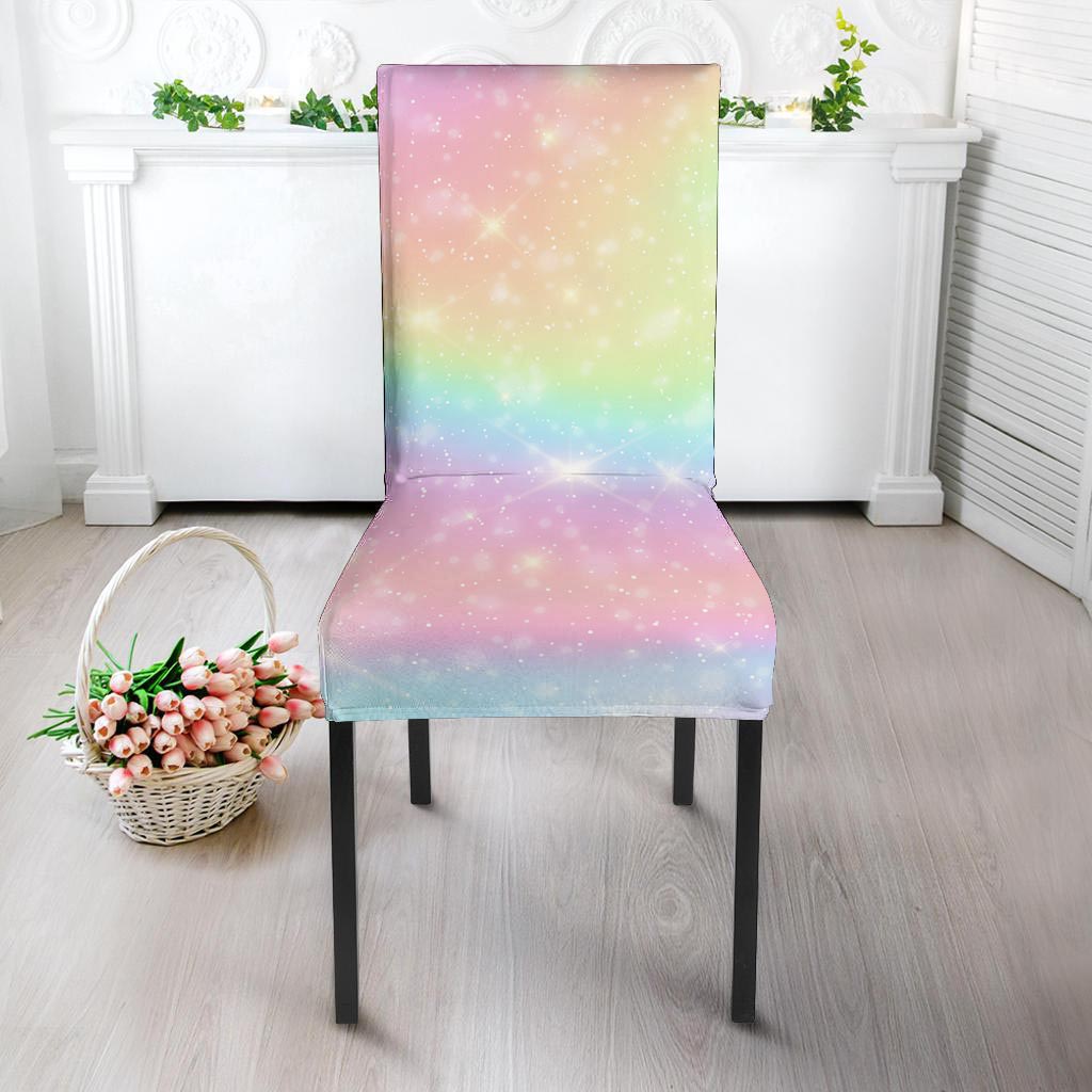 Psychedelic Trippy Holographic Chair Cover-grizzshop