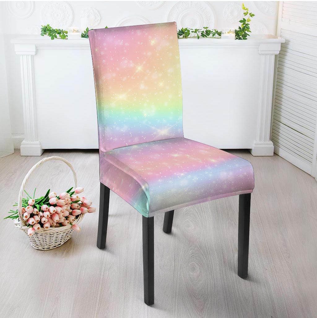 Psychedelic Trippy Holographic Chair Cover-grizzshop