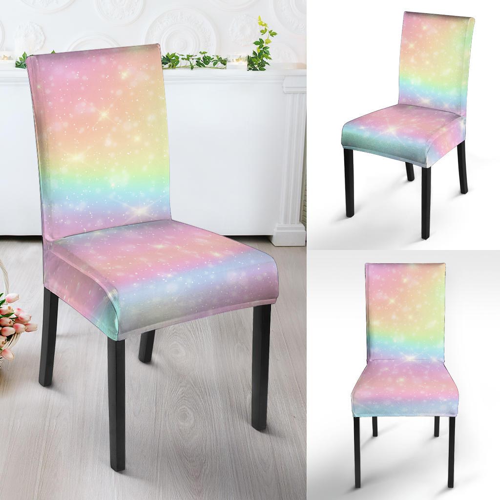 Psychedelic Trippy Holographic Chair Cover-grizzshop