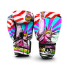 Psychedelic USA Statue of Liberty Independence Day Print Boxing Gloves-grizzshop