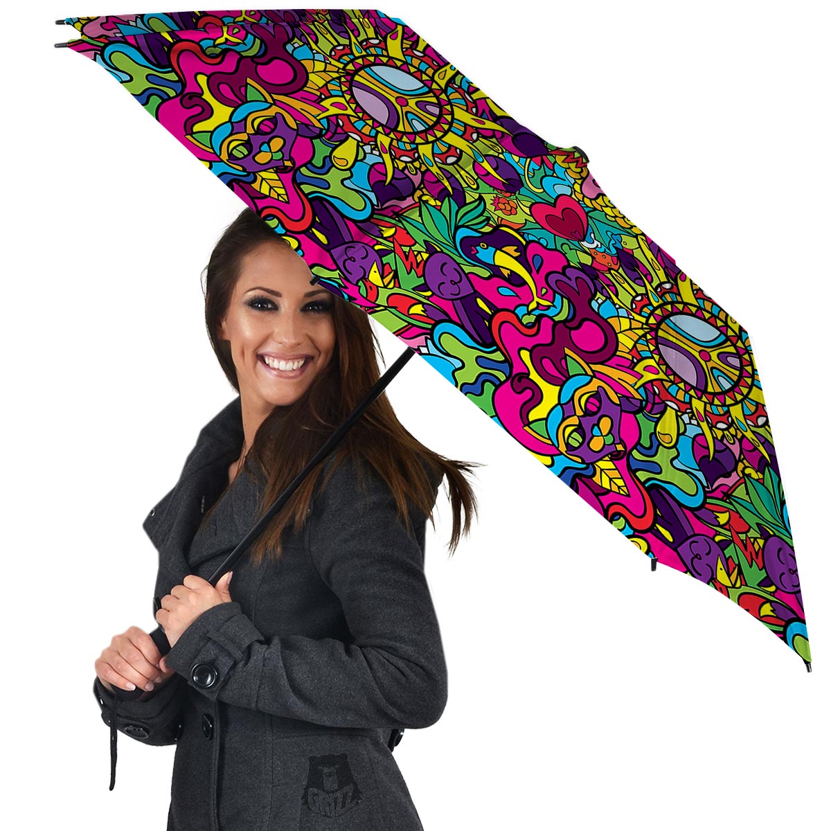 Psychedelic Umbrella-grizzshop