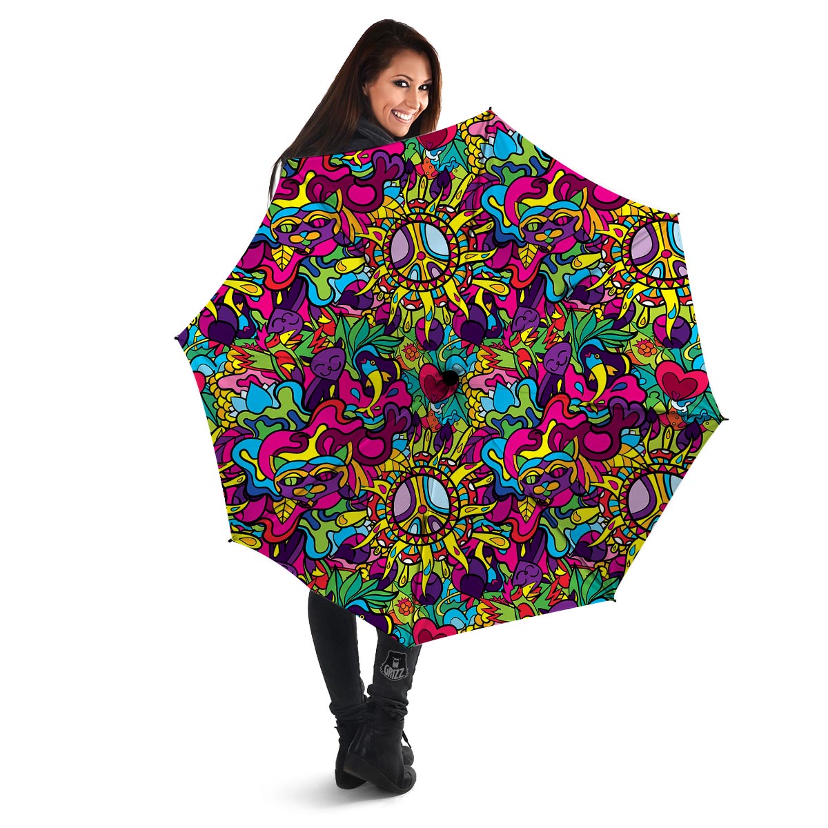 Psychedelic Umbrella-grizzshop
