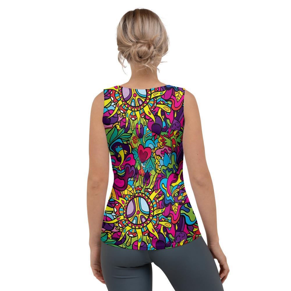 Psychedelic Women's Tank Top-grizzshop