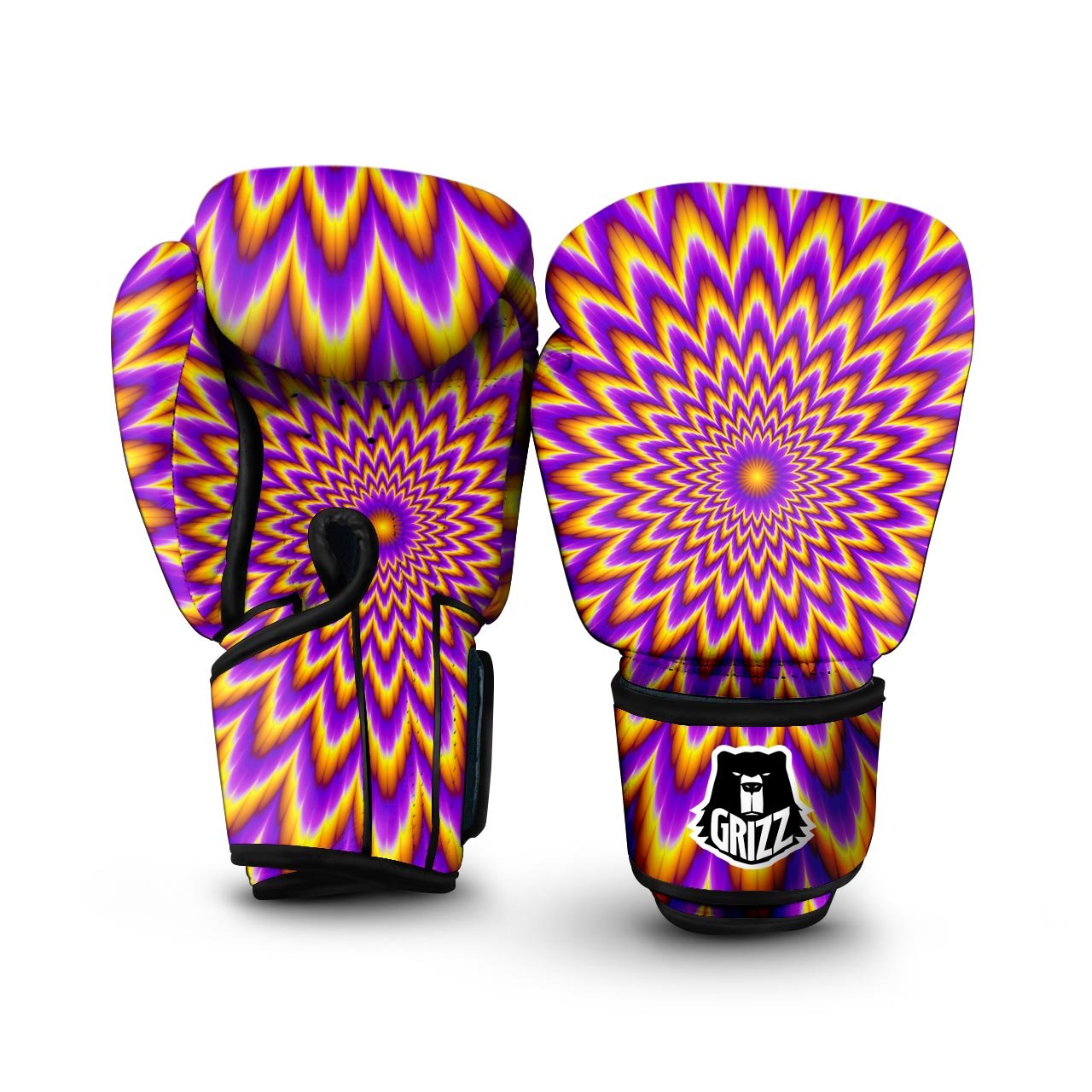 Pulsing Optical illusion Men's High Top Shoes