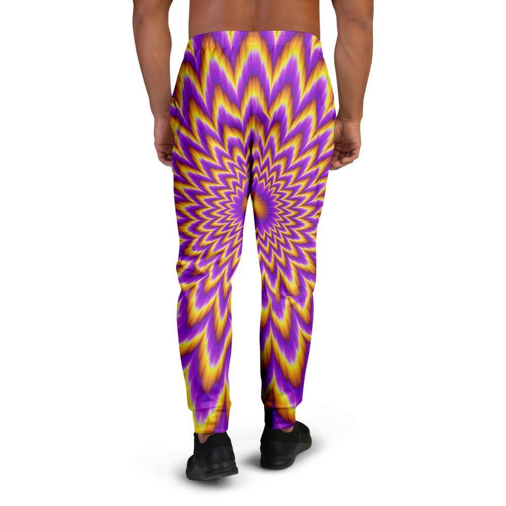 Pulsing Optical illusion Men's Joggers-grizzshop