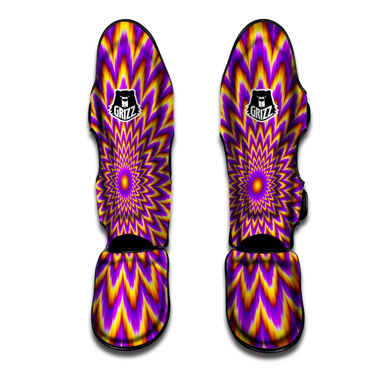 Pulsing Optical illusion Muay Thai Boxing Shorts main image 1