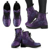Purple Sun Moon Handcrafted Boots-grizzshop