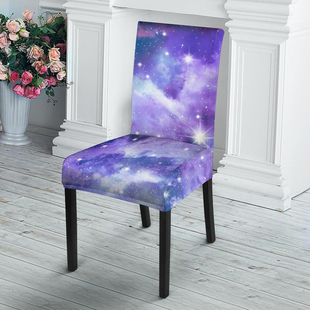 Purple Universe Galaxy Chair Cover-grizzshop