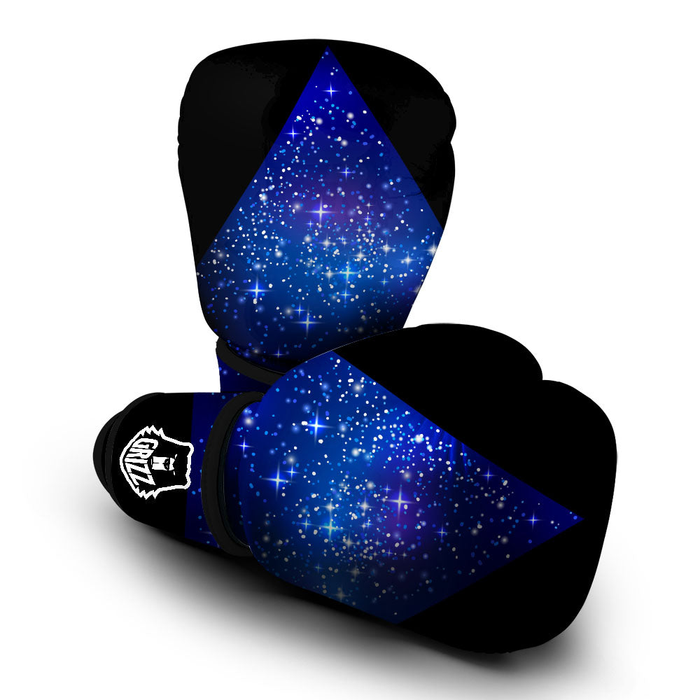 Pyramid Galaxy Print Boxing Gloves-grizzshop
