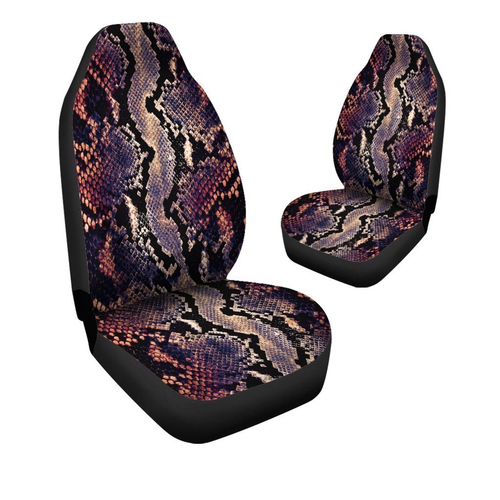 Python Snakeskin Print Car Seat Covers-grizzshop