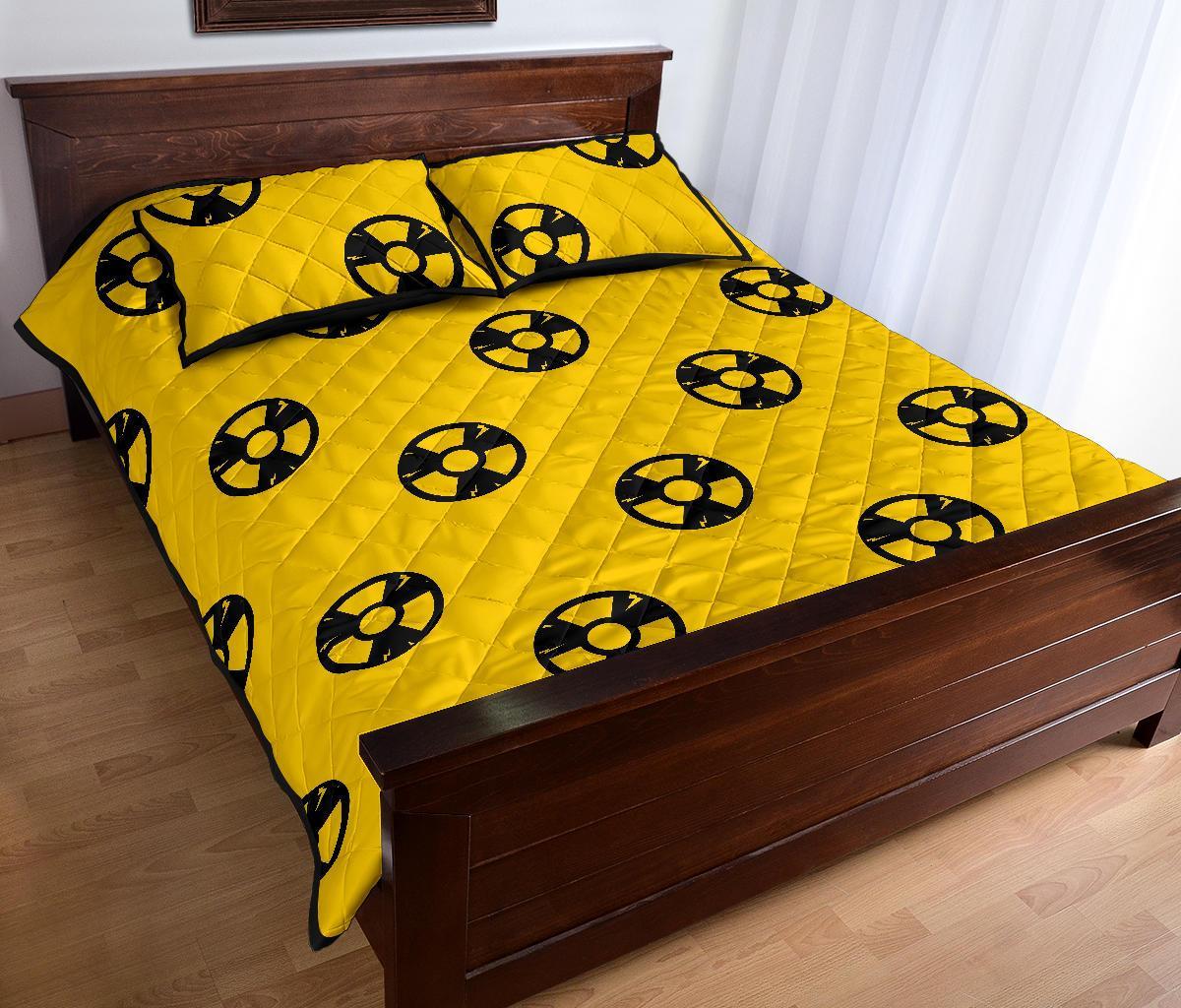 Radiation Pattern Print Bed Set Quilt-grizzshop