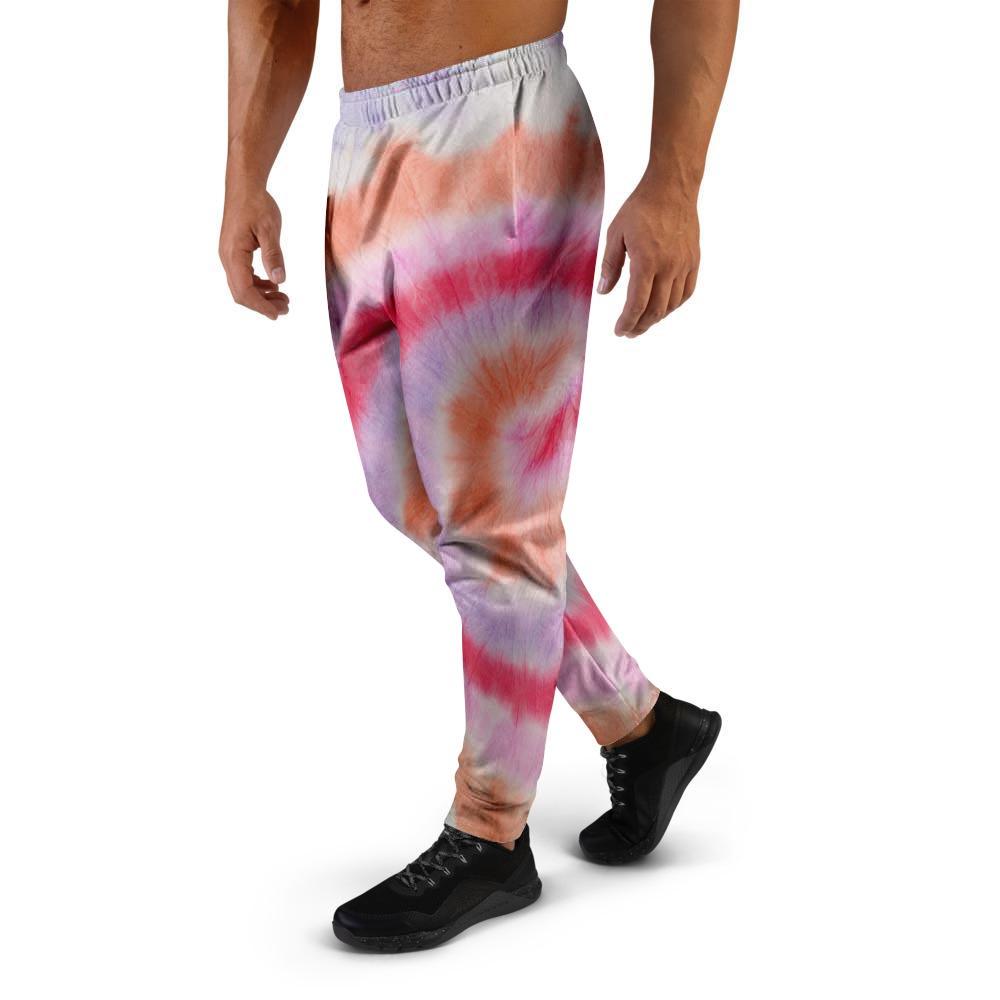 Rainbow Hippie Tie Dye Men's Joggers-grizzshop