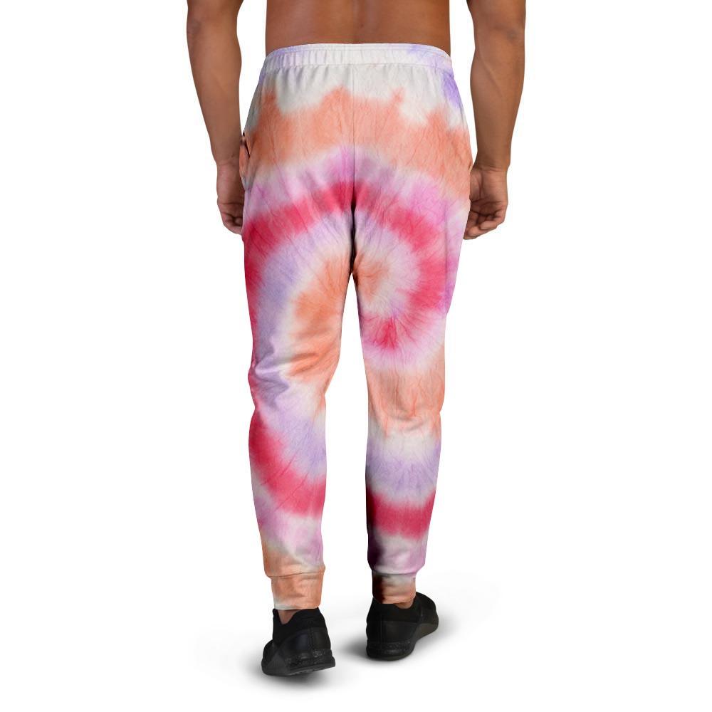 Rainbow Hippie Tie Dye Men's Joggers-grizzshop