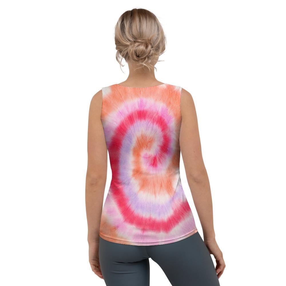 Rainbow Hippie Tie Dye Women's Tank Top-grizzshop