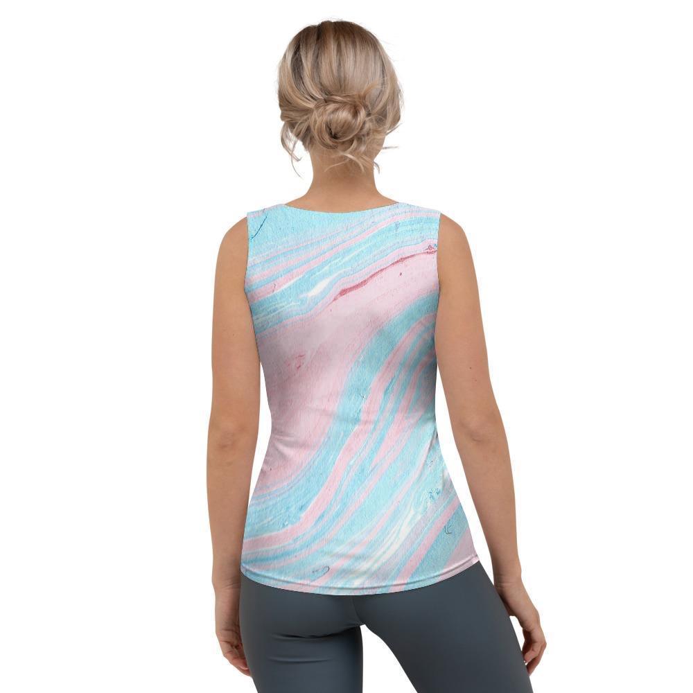 Rainbow Marble Women's Tank Top-grizzshop