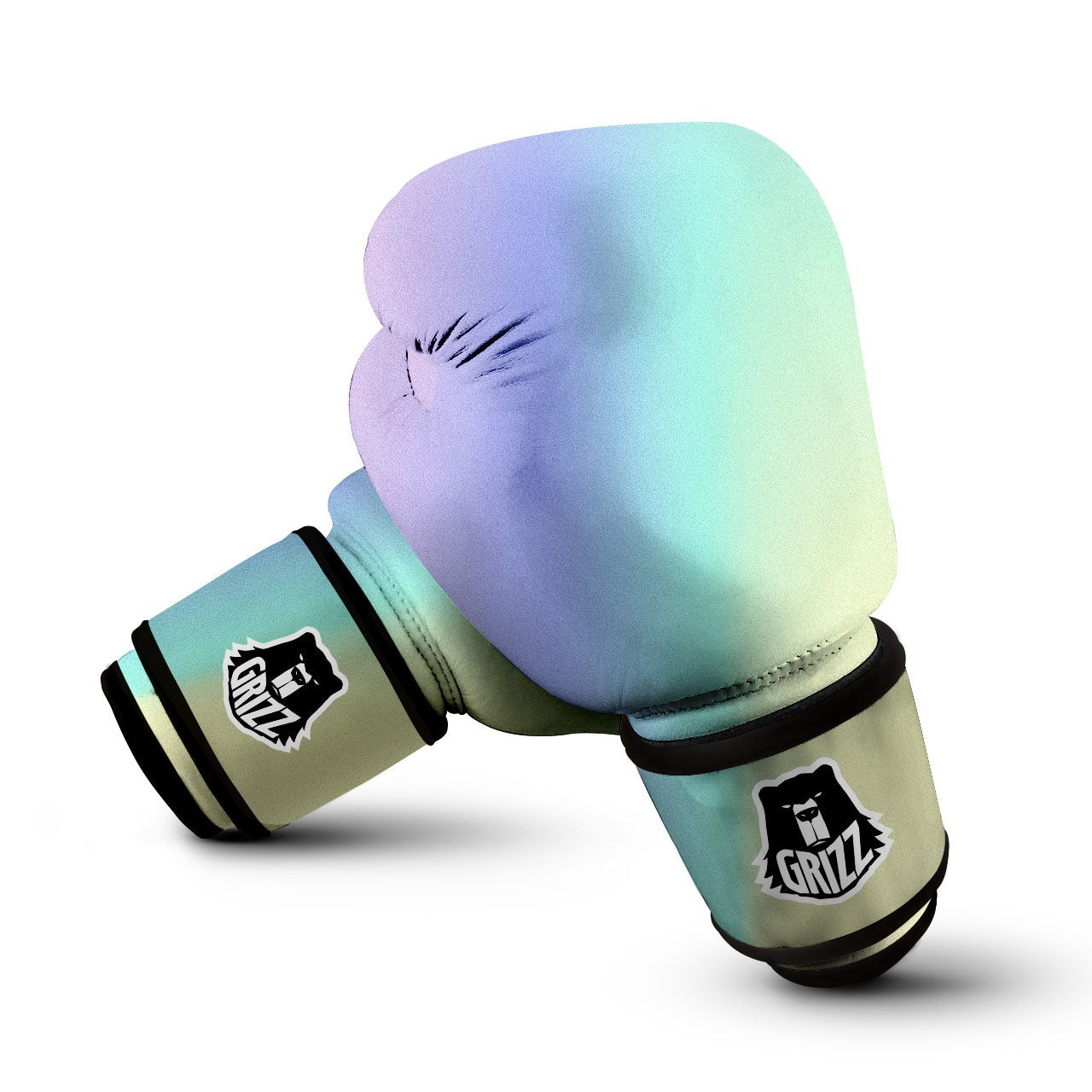 Rave Pastel Print Pattern Boxing Gloves-grizzshop