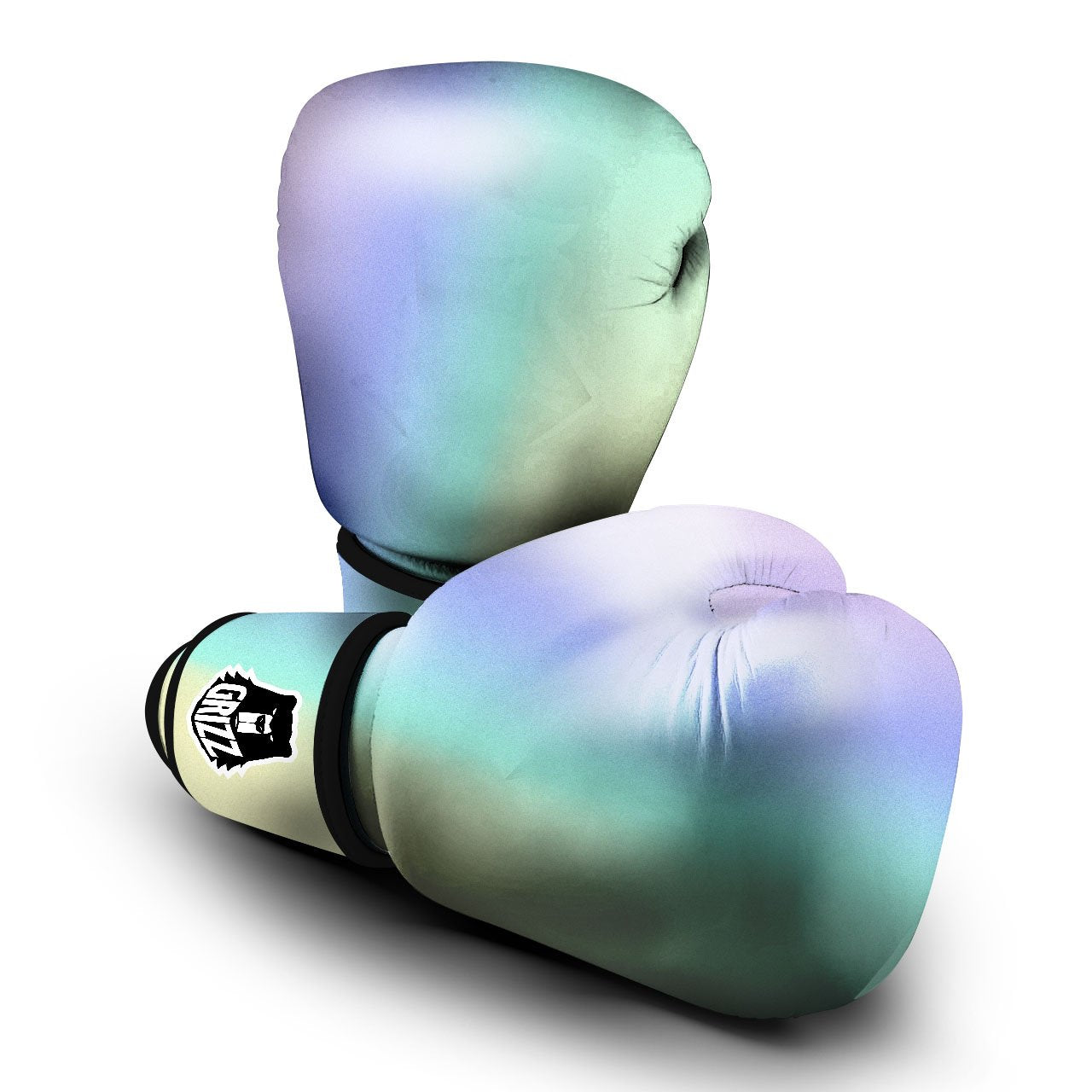 Rave Pastel Print Pattern Boxing Gloves-grizzshop